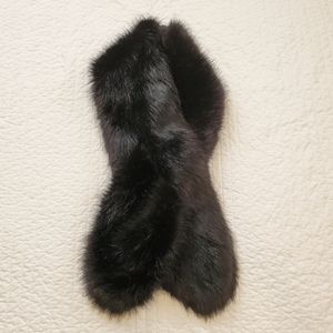 Faux Fur Scarf by Kelly & Katie Black